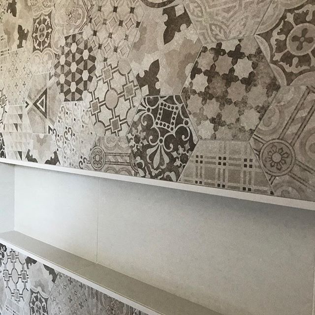 Custom En-suite tile work in nanaimo